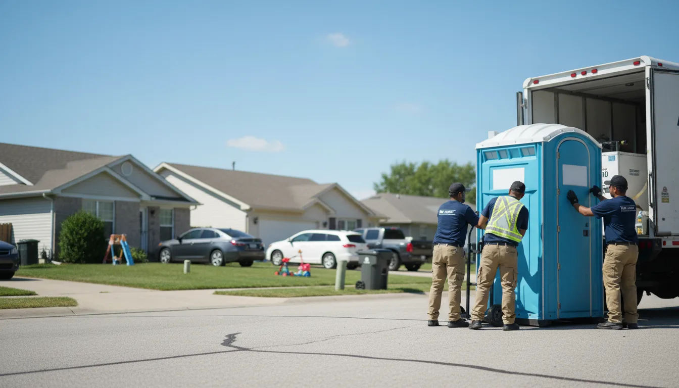 Standard Porta Potty Rentals in Bluejacket, OK near me
